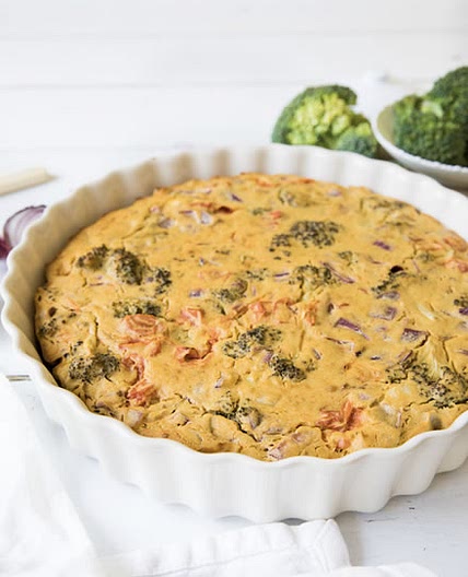 Chickpea Quiche