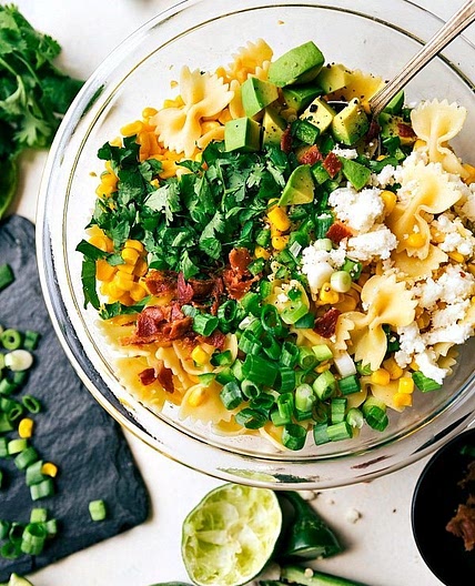 Mexican Street Corn Pasta Salad