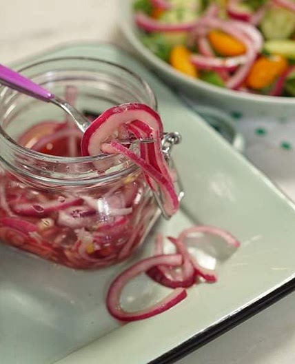 3-Ingredient Pickled Red Onions - Ellie Krieger