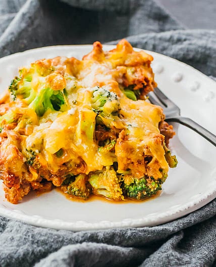Ground Beef & Broccoli Casserole
