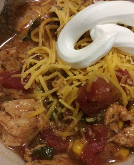 Chicken Enchilada Slow Cooker Soup