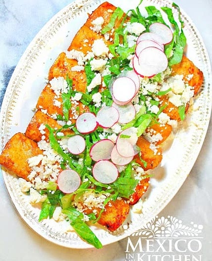 Enchiladas Rojas Recipe