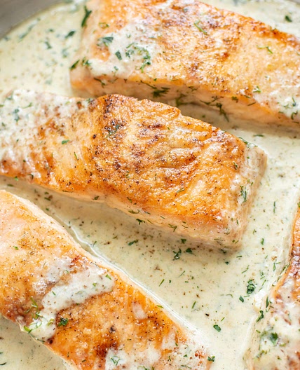 Creamy Dill Salmon