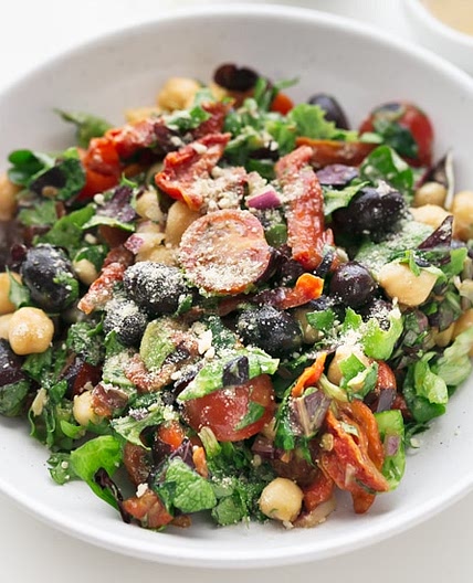 Vegan Italian Chopped Salad