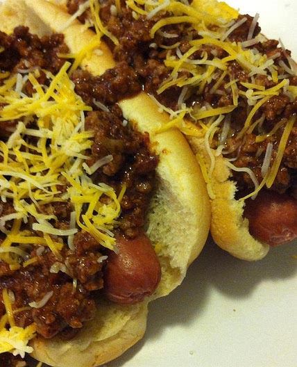 Hot Dogs with Coney Sauce