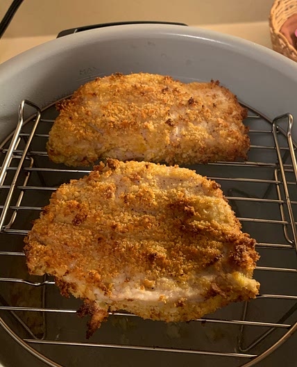 Breaded Air Fryer Pork Chops