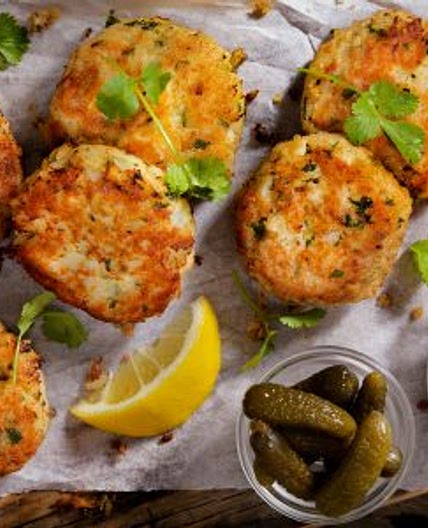 Mini fishcakes