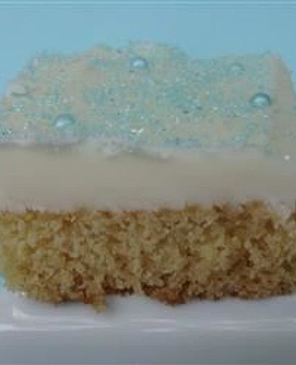 White Texas Sheet Cake