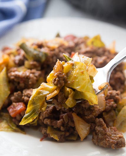 Keto Unstuffed Cabbage Skillet (Easy Low Carb Recipe)