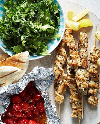 Grilled Chicken Souvlaki
