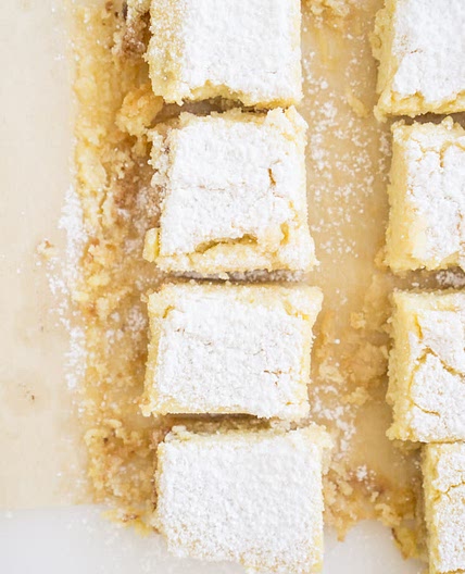4-ingredient Low Carb Lemon Bars
