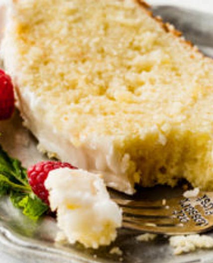 Iced Lemon Pound Cake