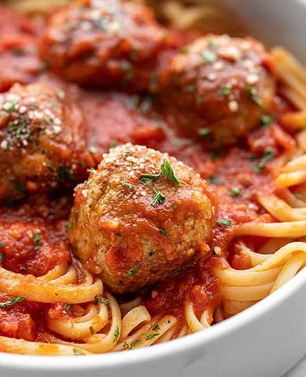 Chicken Parmesan Meatballs