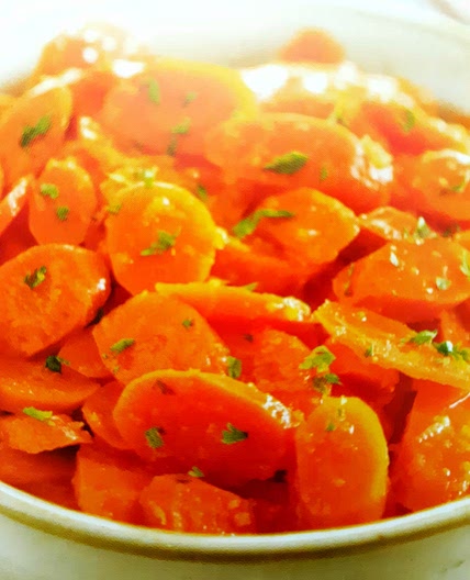 Lemon Tangerine Glazed Cartots