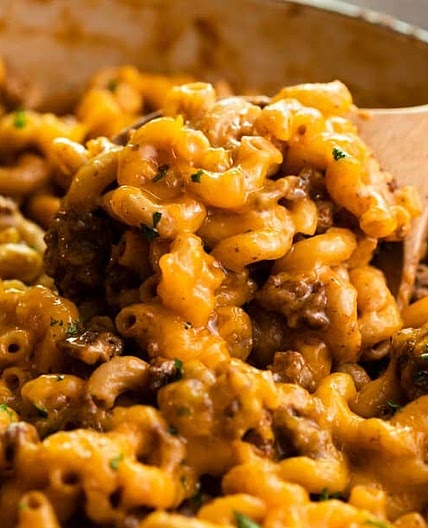 One Pot Cheeseburger Casserole