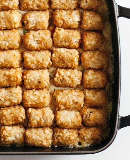 Chicken Pot Tot Hotdish