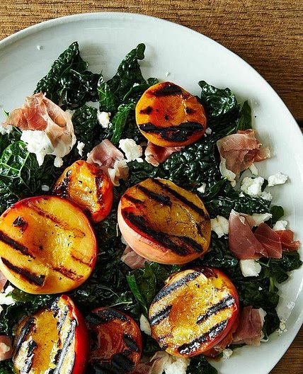Grilled Peach & Apricot Salad