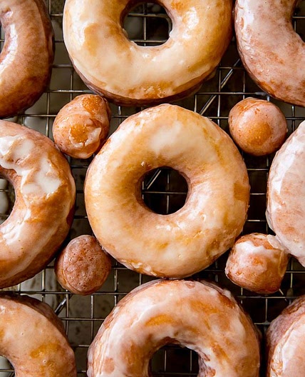 Homemade Glazed Doughnuts