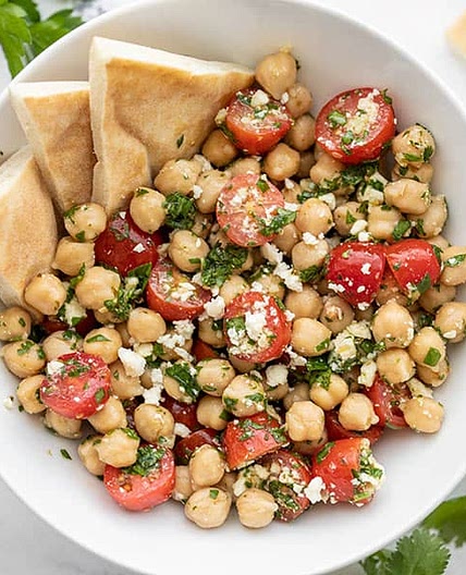 Chimichurri Chickpea Salad