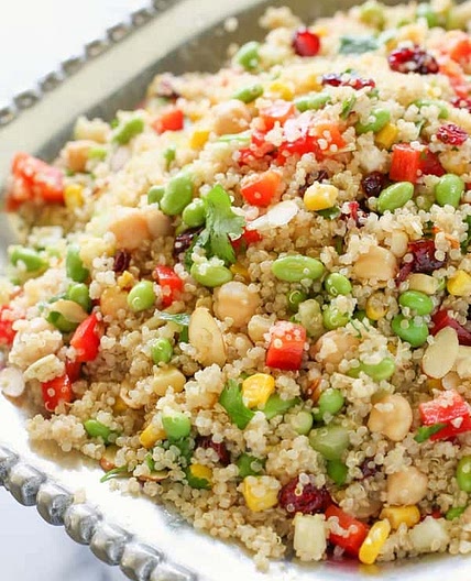 Edamame Quinoa Salad