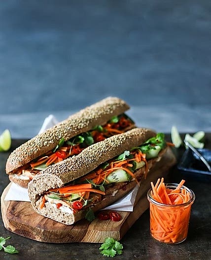 Tofu Vietnamese Sub (Bánh Mì)