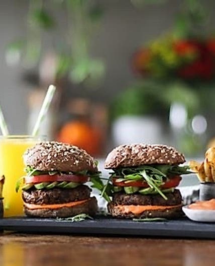 Wild Rice & Mushroom Burger