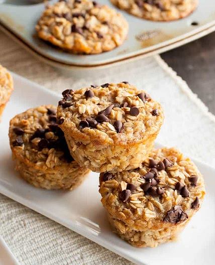 Banana Oatmeal Muffins