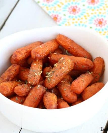 Air Fryer Brown Sugar Roasted Carrots