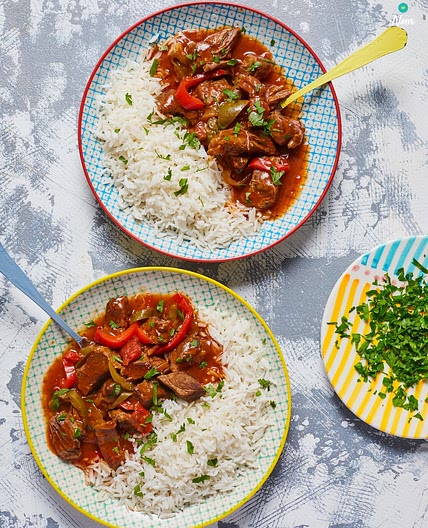 Cuban Beef (Ropa Vieja) | Slimming & Weight Watchers Friendly