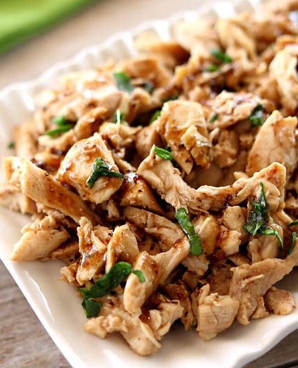 Instant Pot 2-Ingredient Balsamic Chicken
