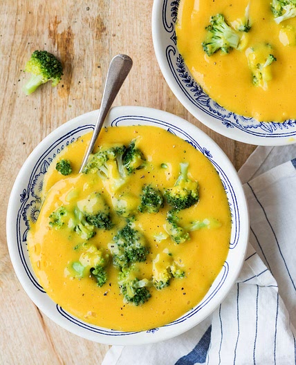 "Cheddar" Broccoli Soup