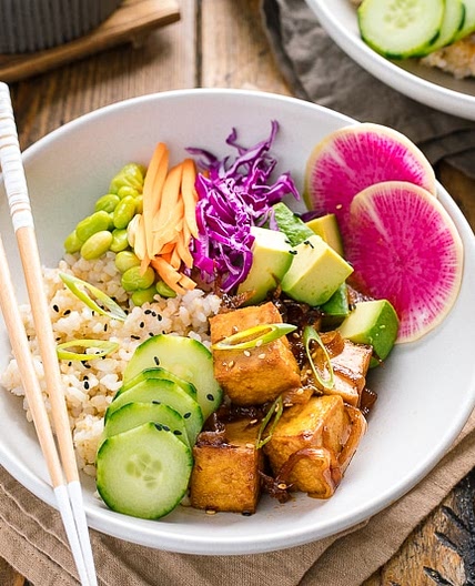 Vegan Poke Bowl