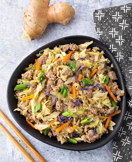 Instant Pot Egg Roll in a Bowl