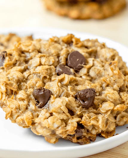 Chocolate Peanut Butter Banana Breakfast Cookies