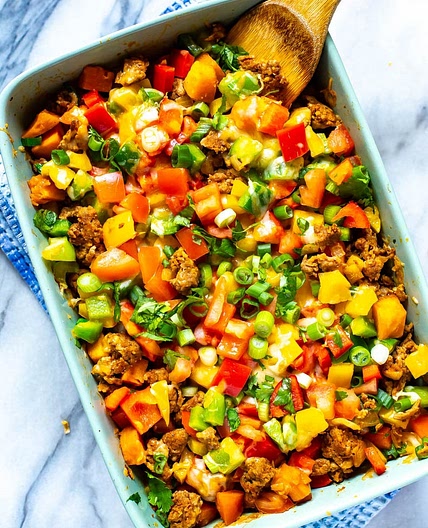 Meal Prep Skinny Taco Bake