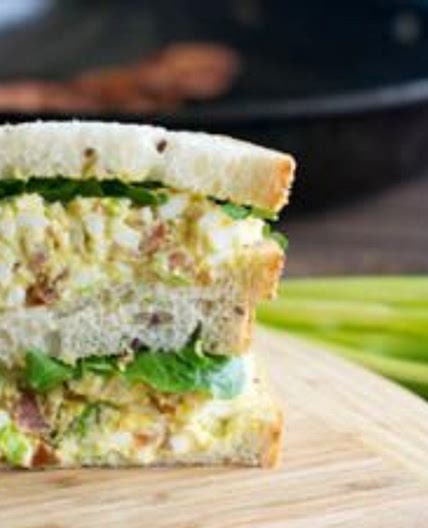 Bacon and Egg Salad Sandwiches