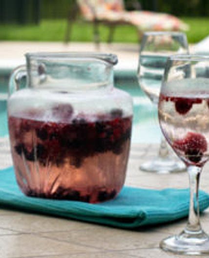 Homemade Berry Wine Cooler