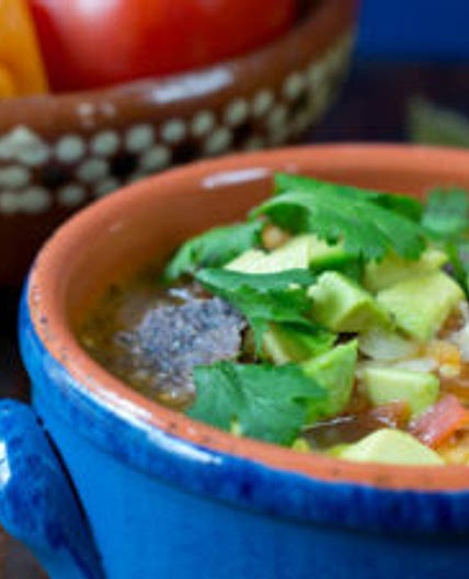 Mexican Lime Soup (Sopa de Lima) in 15 Minutes