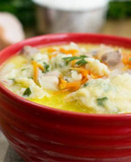 Quick Chicken and Dumpling Soup