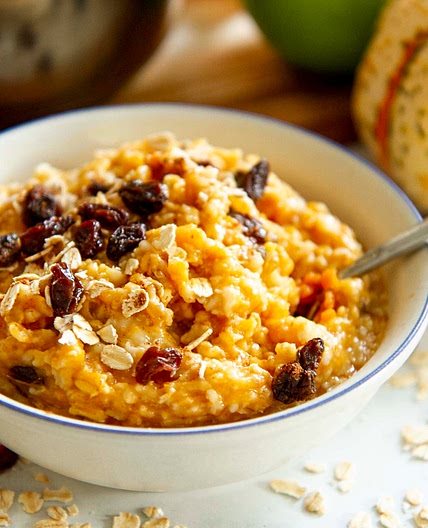 Spiced Pumpkin Oatmeal