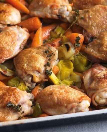 Farmhouse chicken braise