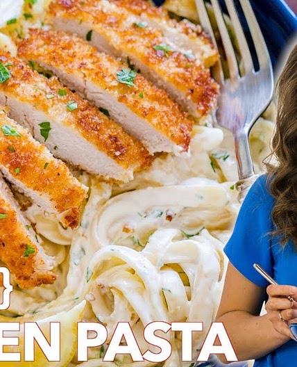 Creamy Lemon Chicken Pasta + Super Easy Sauce