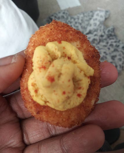 fried deviled eggs