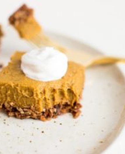 No Bake Pumpkin Pie Bars