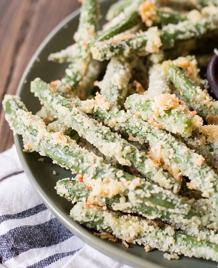 Easy Green Bean Fries (keto + low carb)