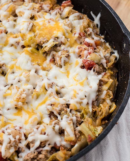 One Pan Cabbage Casserole (low carb)