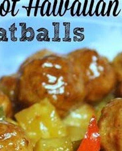 Crockpot Hawaiian Meatballs