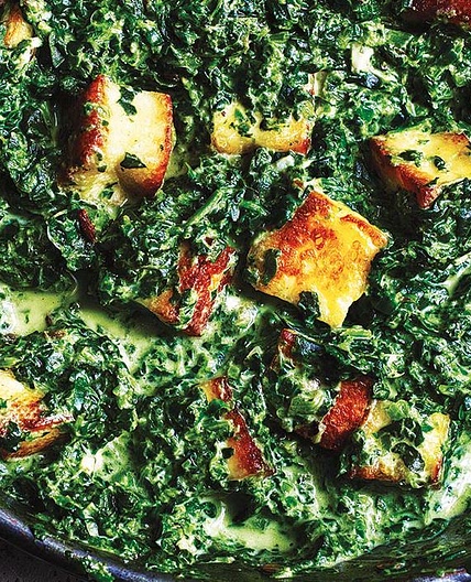 Saag paneer