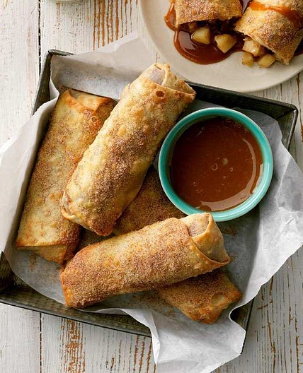 Air-Fryer Apple Pie Egg Rolls