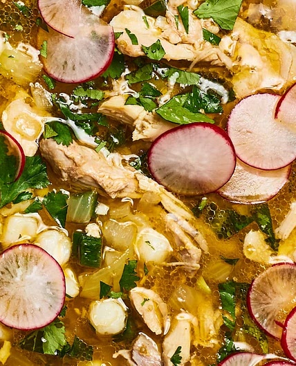Slow Cooker Chicken Posole